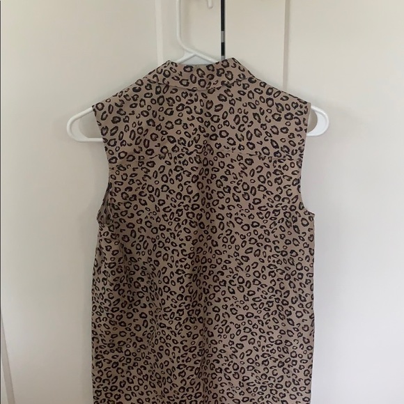 Theory Leopard Blouse - Picture 3 of 3